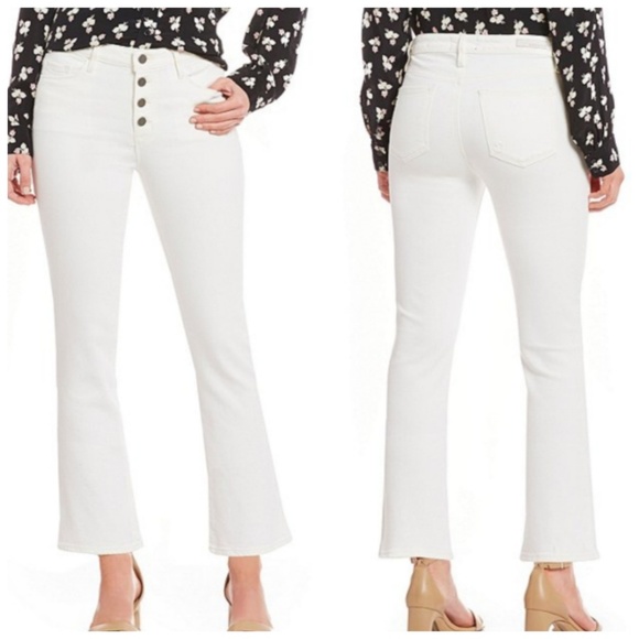 Sanctuary connector kick crop white jeans - Picture 1 of 3